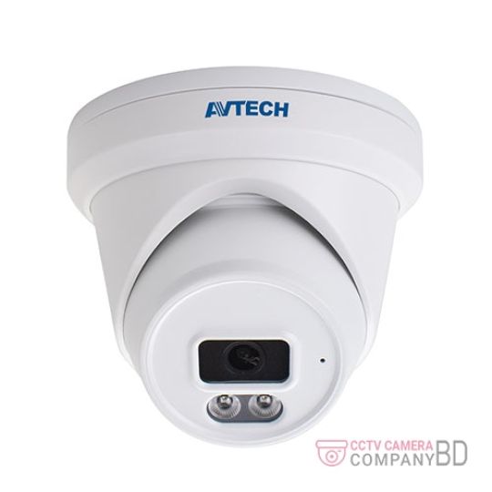 AVTECH DGM2203SVWHT AI-based 2MP Full Color Dome IP Camera